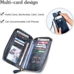 Bolso Wristlet como es por dentro y todo lo que cabe en el
