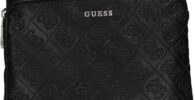 mariconera guess estampado de color negro