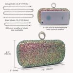 medidas y tamaño del bolso tipo clutch