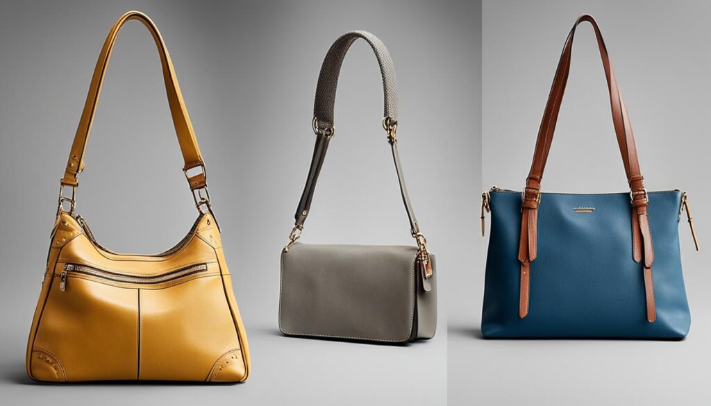 Bolsos de cuero en varios colores